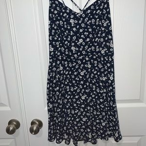Garage Floral Navy Sundress